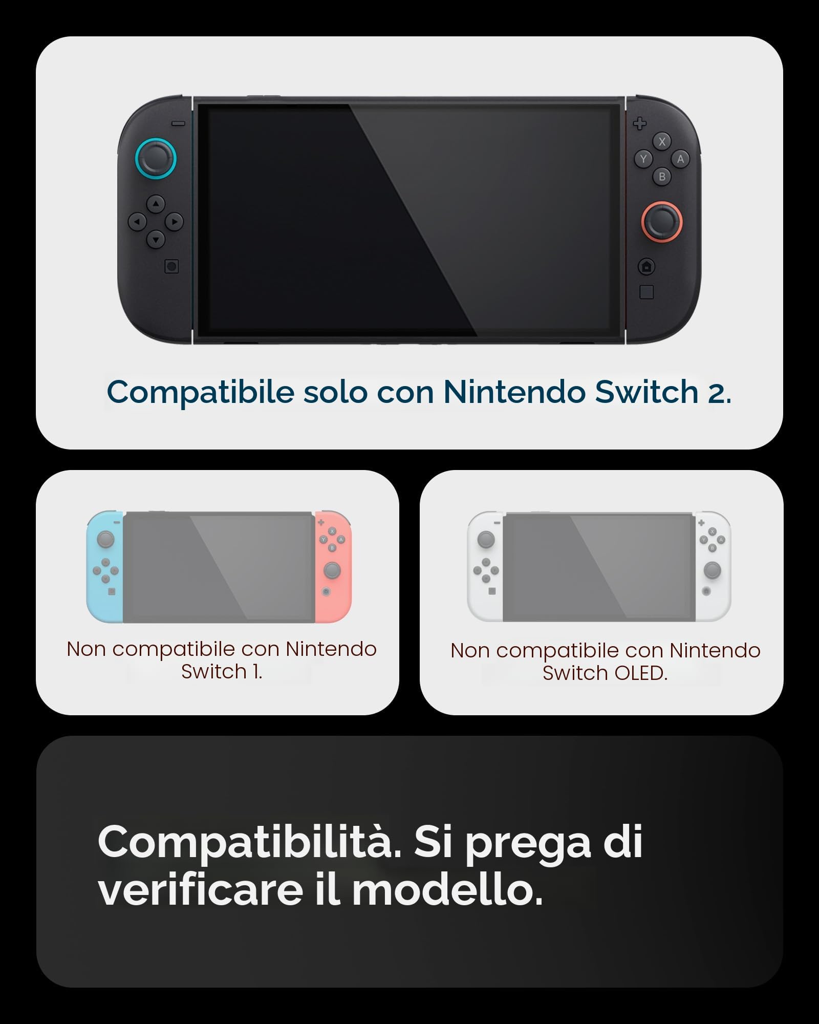 Spigen Cover Air Fit Compatibile con Nintendo Switch 2 2025 - Trasparente