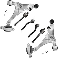 Vista 175 de Detroit Axle - Kit de extremo delantero para Chrysler 300 Dodge Charge 2011-2018 Challenger, 2 brazos de control traseros inferiores, 2 barras