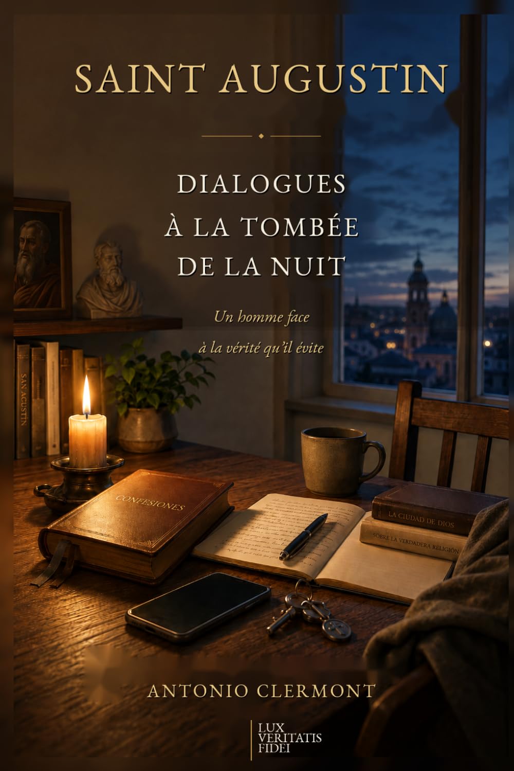 Saint Augustin : Dialogues à la tombée de la nuit: Un homme face à la vérité qu’il évite (Vies de Lumière - Saints et témoins chrétiens)