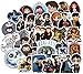 Produktbild Zhongyanxin 100pcs / Packung Harry Potter Cartoon Skateboard Gitarre Aufkleber Laptop Gepäck Wasserflasche PVC Wasserfest Sticker