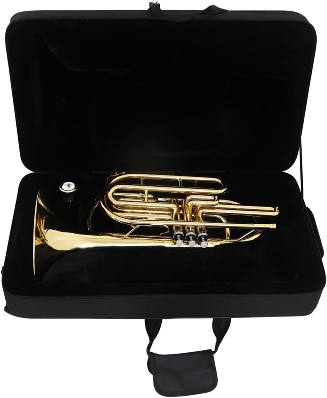 マーチングホルン Bフラット3キー大人用管楽器 マーチングホルン