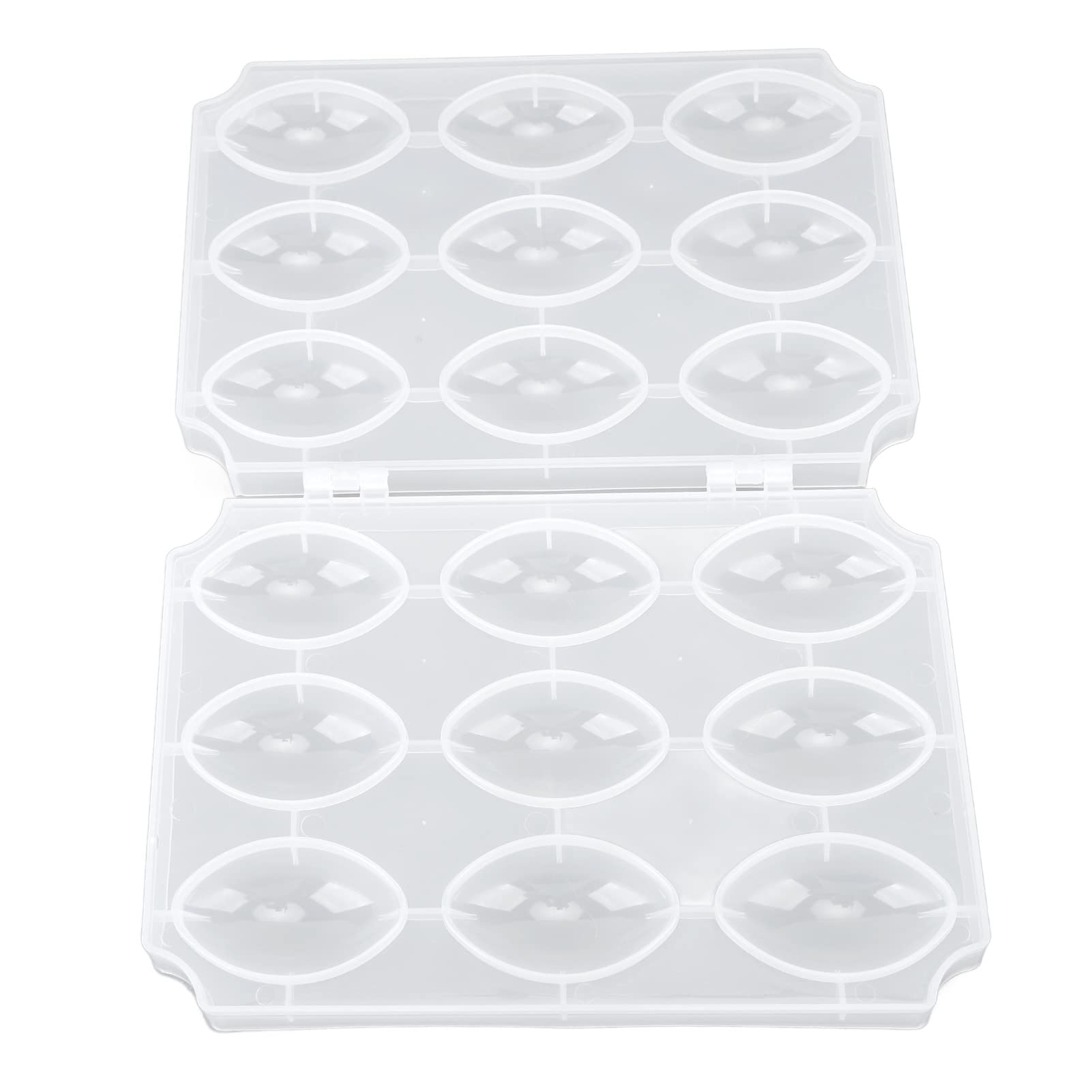 Boulette de Viande Moule Processeur Manuel Pain de Viande Fabricant Presse Outil Bricolage Kibbeh Rouleaux Fabricant Moule Bricolage 9 Grilles Maison Viande Fabricant (Transparent)