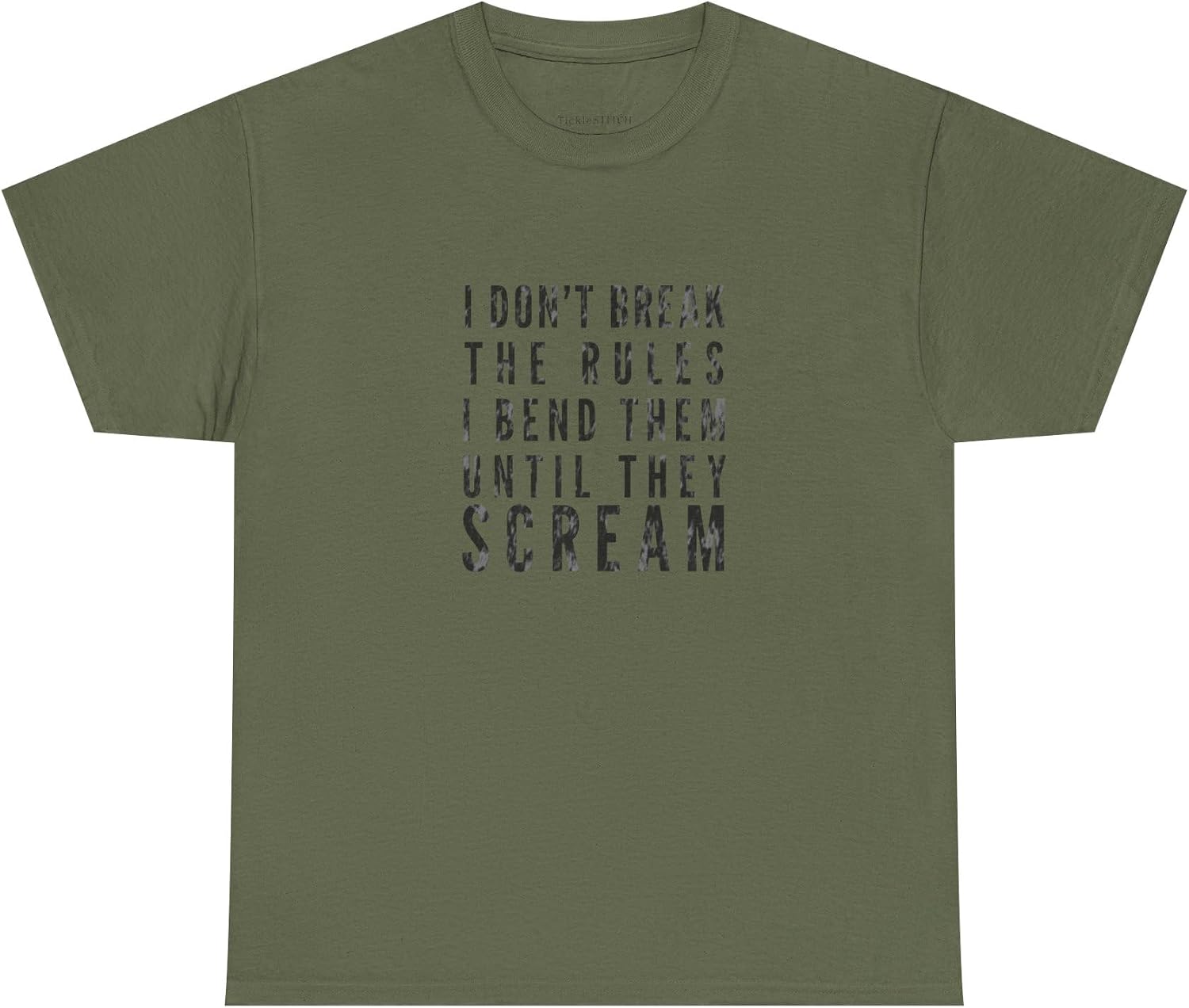 I Don't Break The Rules, I Bend Them Shirt | Funny Rule Bender Tee for T-Shirt