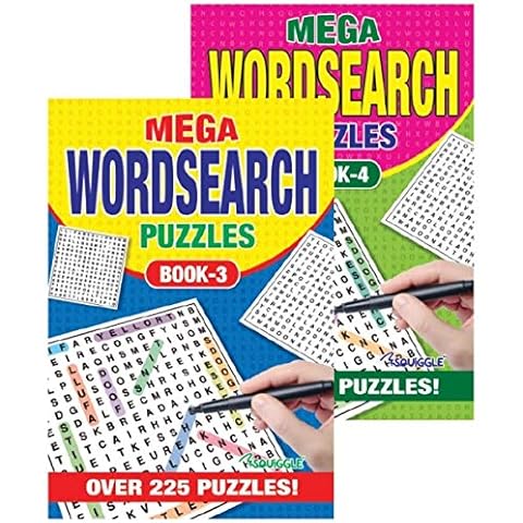 Martello A5 Mega Wordsearch Puzzle Books Cover