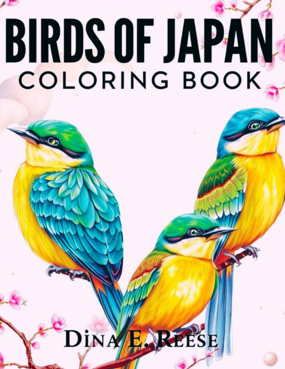 Birds of Japan: Coloring Book