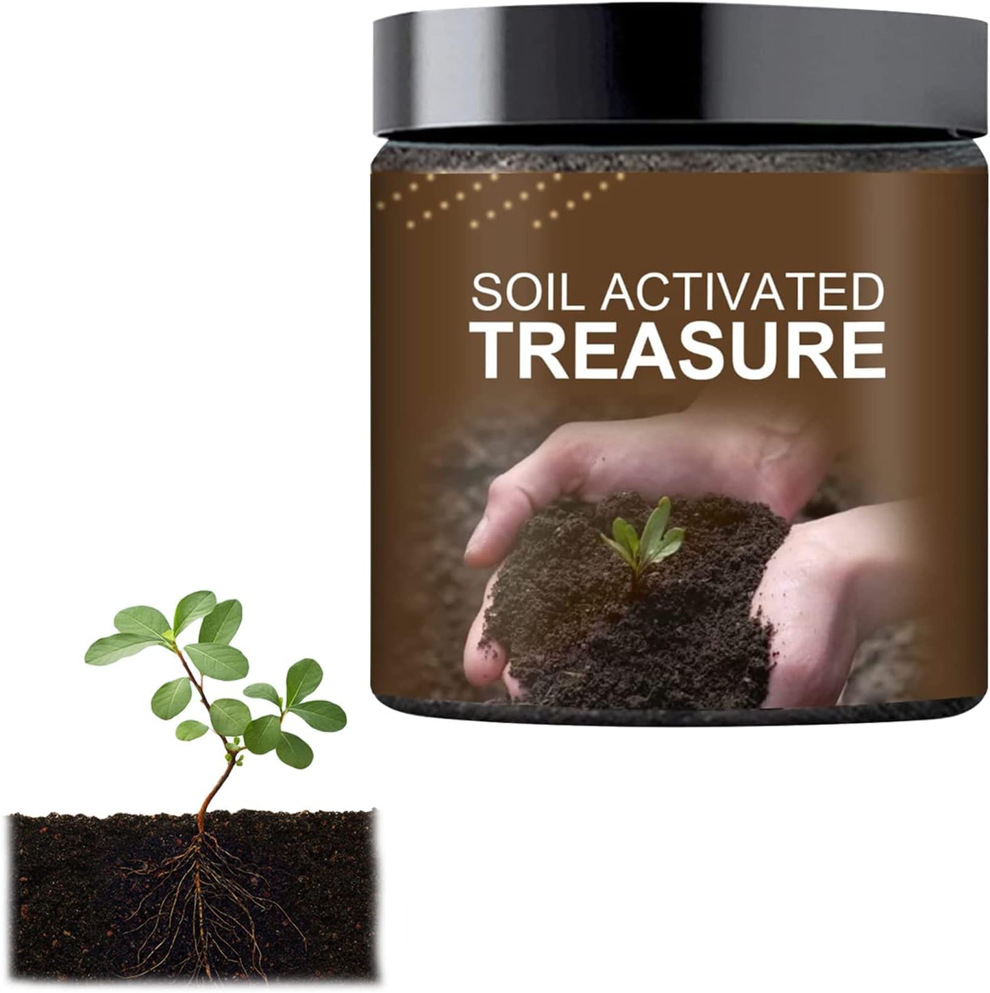 200g Soil Activated Treasure-You Will Be Amazed! Activator Activation Essence,Premium Soil Activators for Raised Garden Beds, Potting Mix, Lawns and Gardens