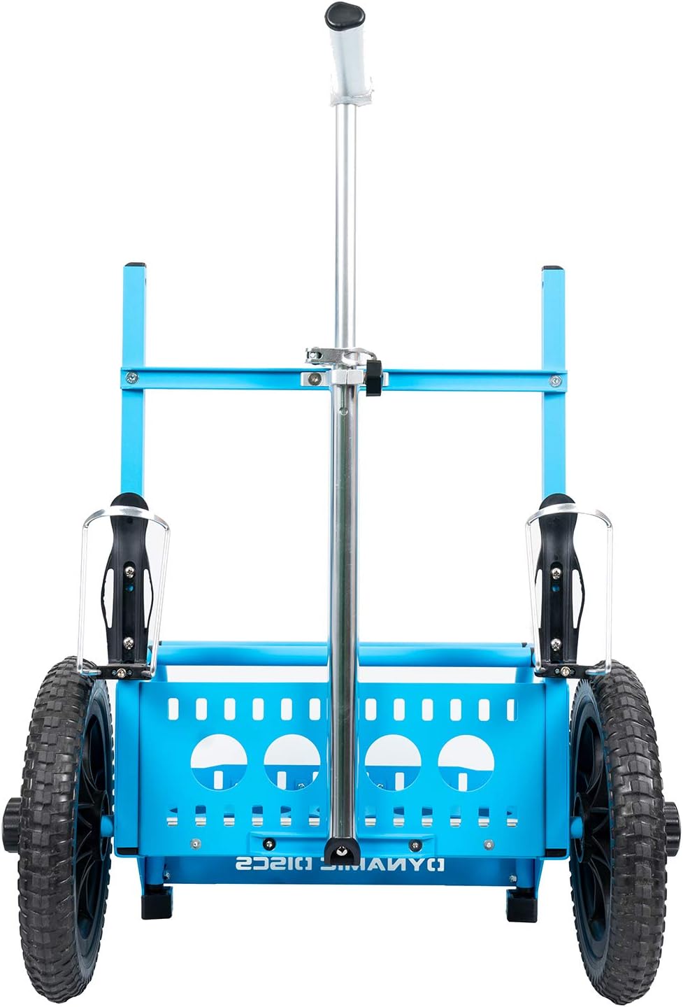 Dynamic Discs EZ Cart by ZÜCA | Fits Large Specialized Disc Golf Backpacks | Go Off-Road in all Seasons with All-Terrain Tubeless Foam Tires