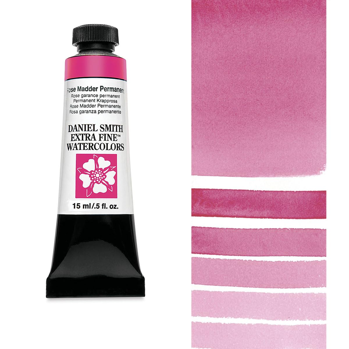 Daniel Smith : Watercolour Paint : 15ml : Rose Madder Permanent : Series 2