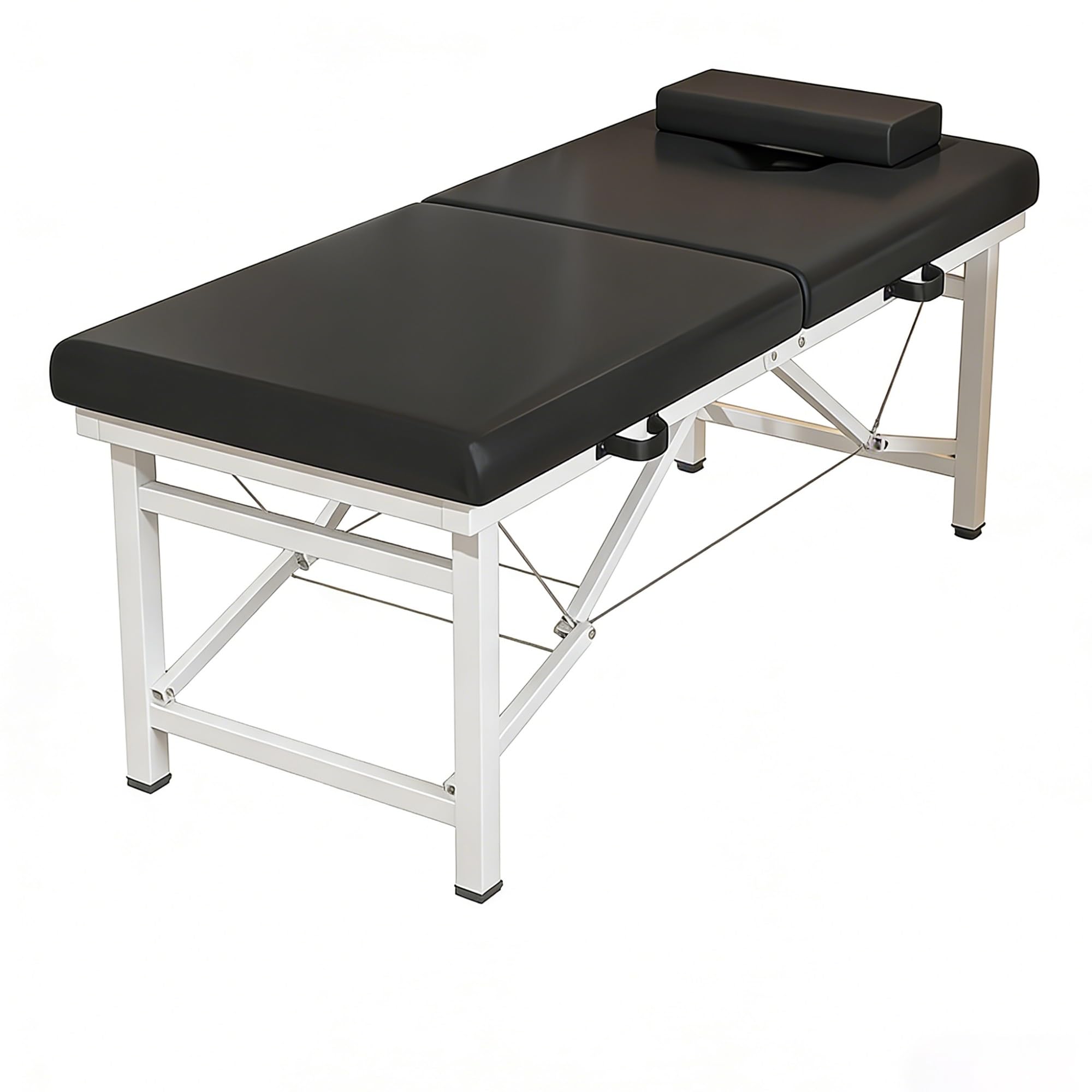 折りたたみマッサージベッド　施術台 マッサージベット 折りたたみ 持ち運び 軽量 施術用 ベッド