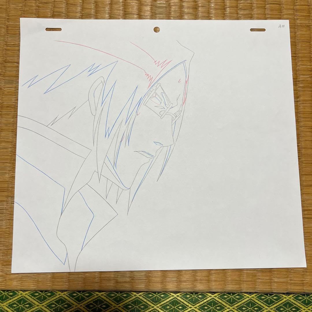 ブリーチ 直筆 原画 檜佐木／アニメ セル画 Anime Genga Cel ブリーチ 直筆 原画 檜佐木／アニメ セル画 Anime Genga Cel ブリーチ