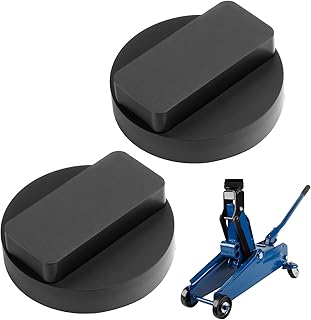 Car Jack Rubber Pad Pack of 2, Jack Pad Rubber Buffer for BMW & Mini, Axle Stand Protective Pad, Non-Slip, Protects Car from Scratches, Rubber Block for Lifting Platforms, Fits Most Models