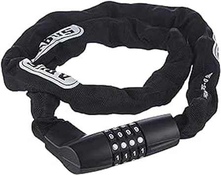 Abus Tresor 1385/75 Black Combo - 75cm Length / 6mm Diameter Square