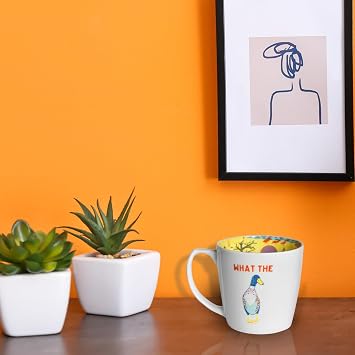 Two Up Two Down What The Duck Inside Out Mug in Gift Box Special Mugs Gifts