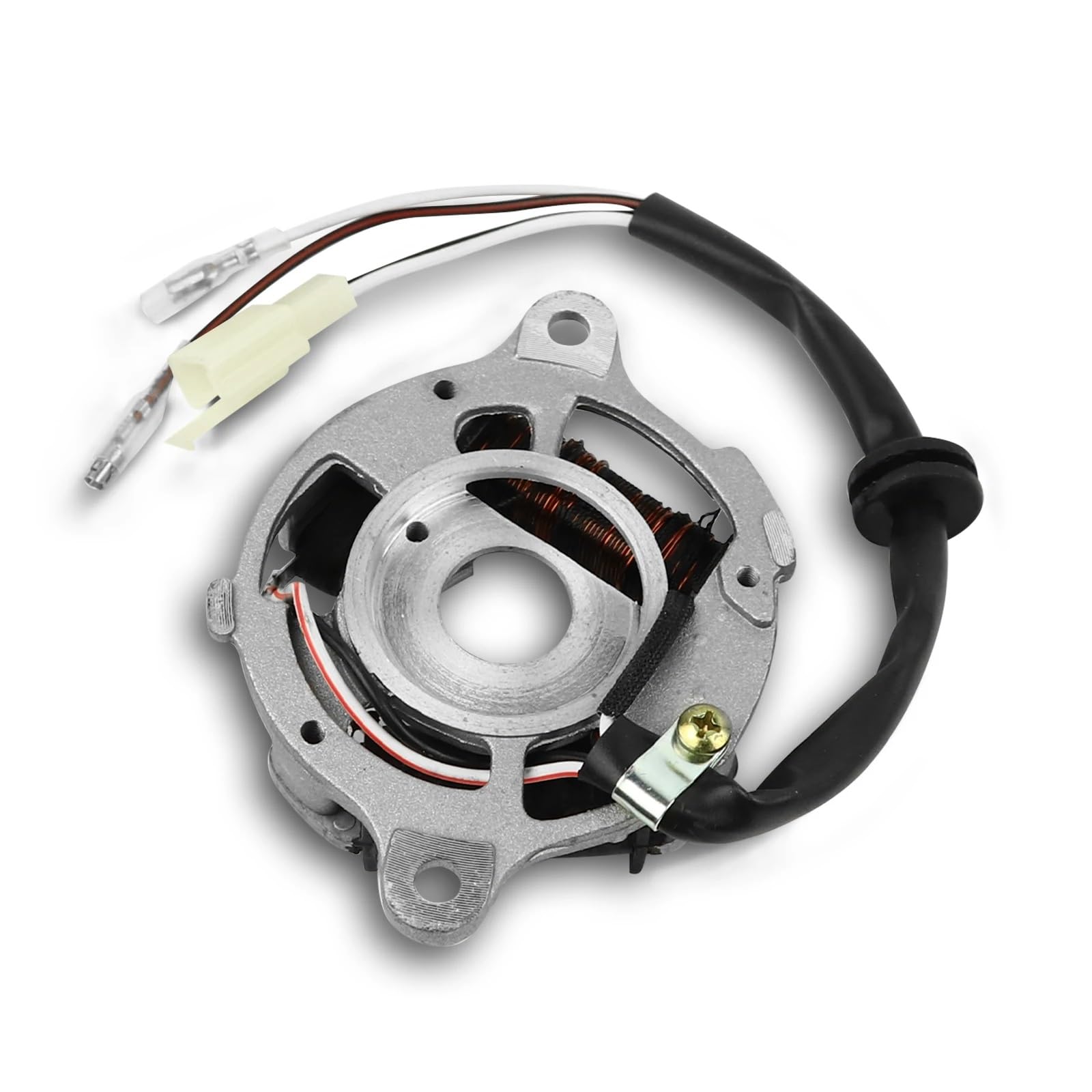 Compatible Avec Yamaha Pour PW50 PY50 Pour Peewee 50 QT50 1981-2004 2005 2006 2007 2008 2009 2010 2011 2012 2013 2014 Dirt Bike Bobine De Stator Magnétique