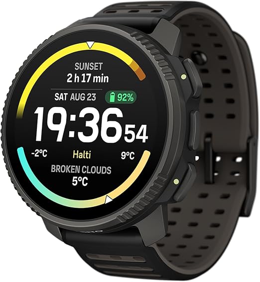 SUUNTO Vertical 2 Abenteuer-Uhr, Dual-Frequenz GPS, 115+ Sportmodi, 1,5 Zoll Touchscreen, Kostenlose globale Offline-Karten, 40 Tage Akkulaufzeit, Für Training & tägliche Abenteuer