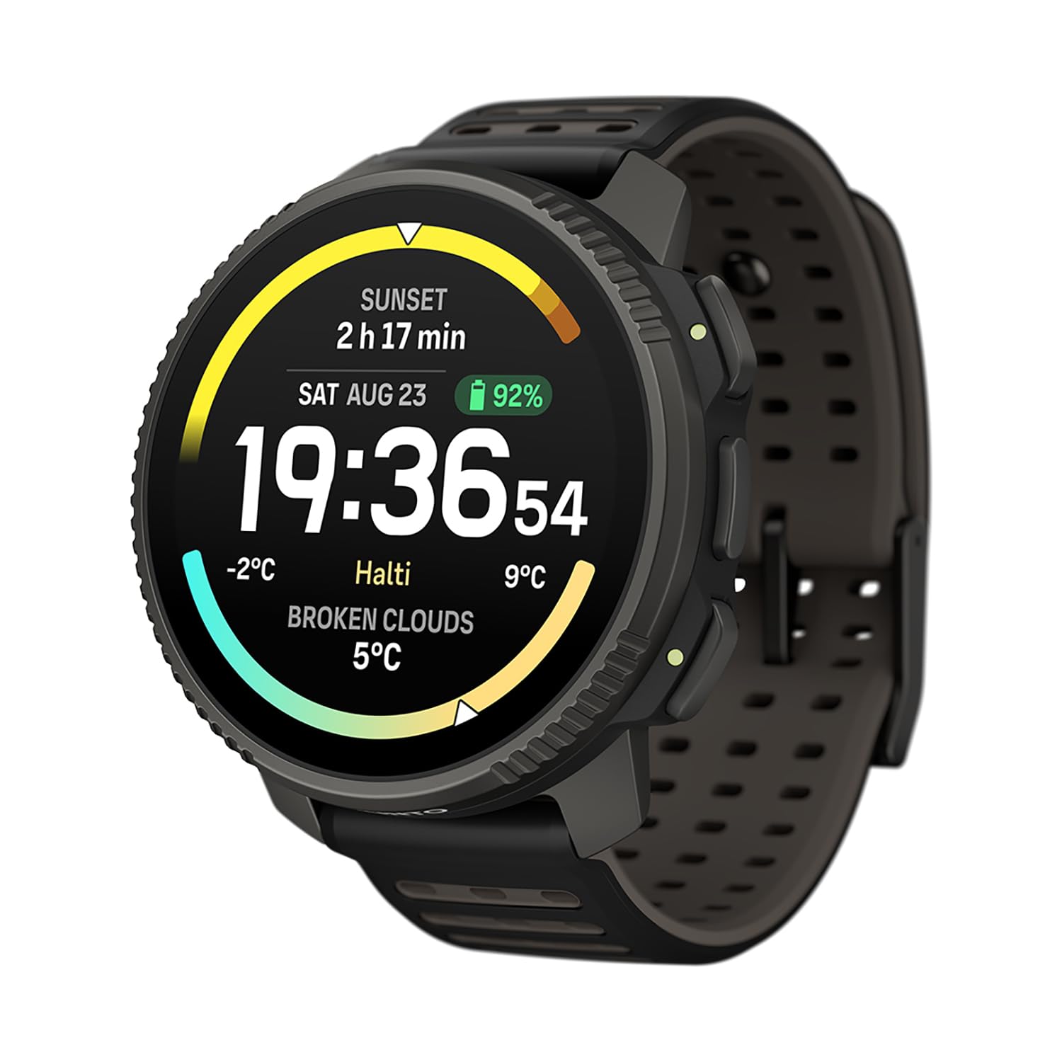 SUUNTO Vertical 2 Orologio da Avventura, GPS Dual-Band, 115+ Modalità Sportive, Touchscreen da 1,5 pollici, Mappe Offline Globali Gratuite, Autonomia della Batteria di 40 Giorni