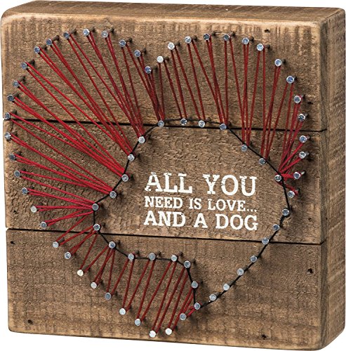 Primitives by Kathy String Art - All You Need is Love and a Dog