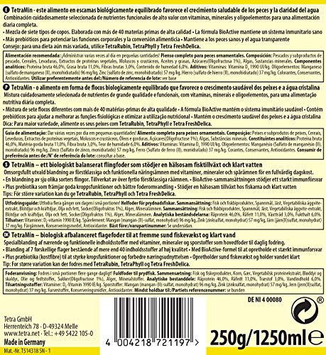 Miniatura 2 de Tetra Min Flakes, Alimento Para Peces En Forma De Escamas, Para Peces Sanos Y Aguas Claras, 1 L