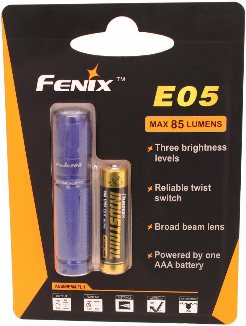Fenix Flashlights E05 85 Lumens Flashlight