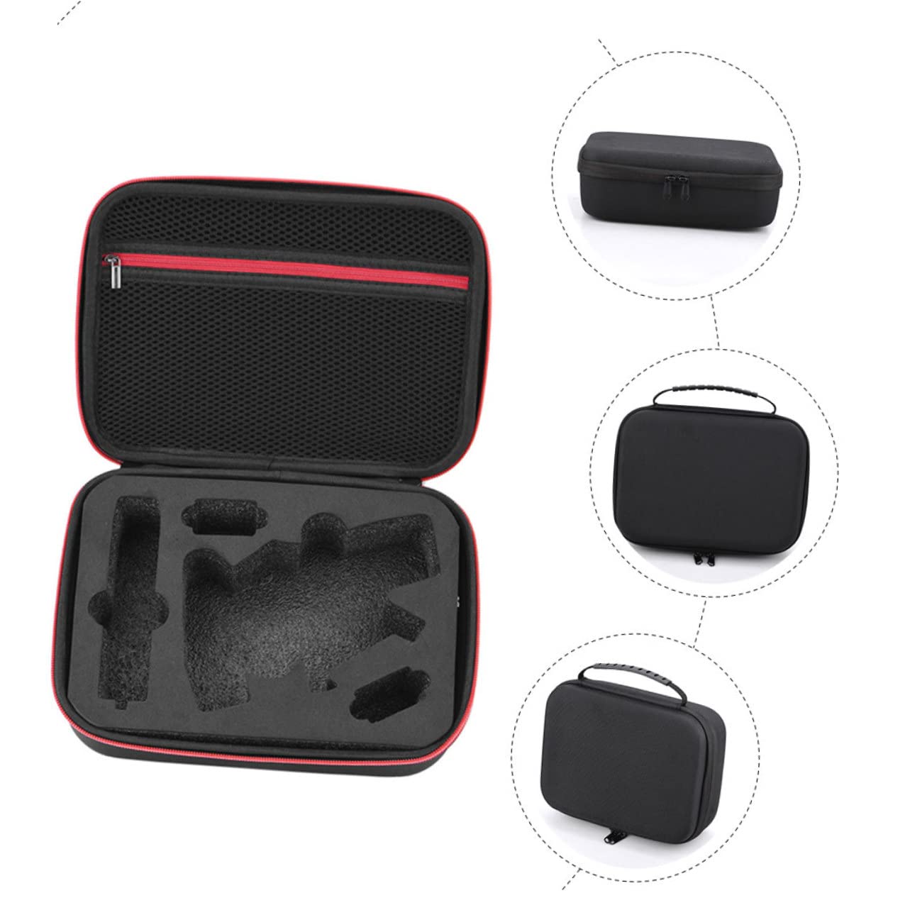 Bolsa Organizadora Electrónica con Múltiples Compartimentos Funda De Viaje para Accesorios Electrónicos Estuche para Cables y Cargadores Diseño Compacto y Cierre para Fácil
