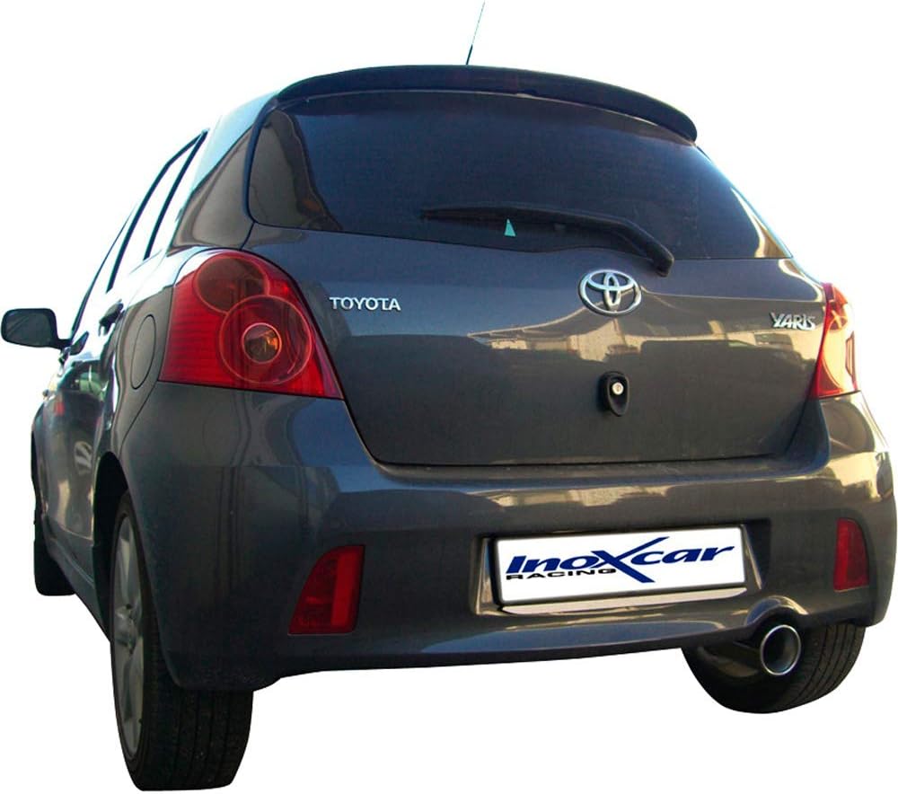 Inoxcar TOYA.04.102 100% Inox Sport Exhaust for Toyota Yaris II 1.8TS (133HP) 2006- 102mm