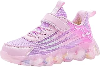 Zapatillas de deporte para niña, ligeras, transpirables, de malla, para correr, para niños, cómodas, modernas, deportivas, zapatos para niños pequeños