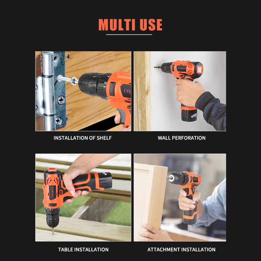 COLMAX Power Tool Combo Kit 35 PCS 