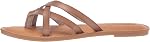 Amazon Essentials womens Strappy Slide Flat Sandal Sandal