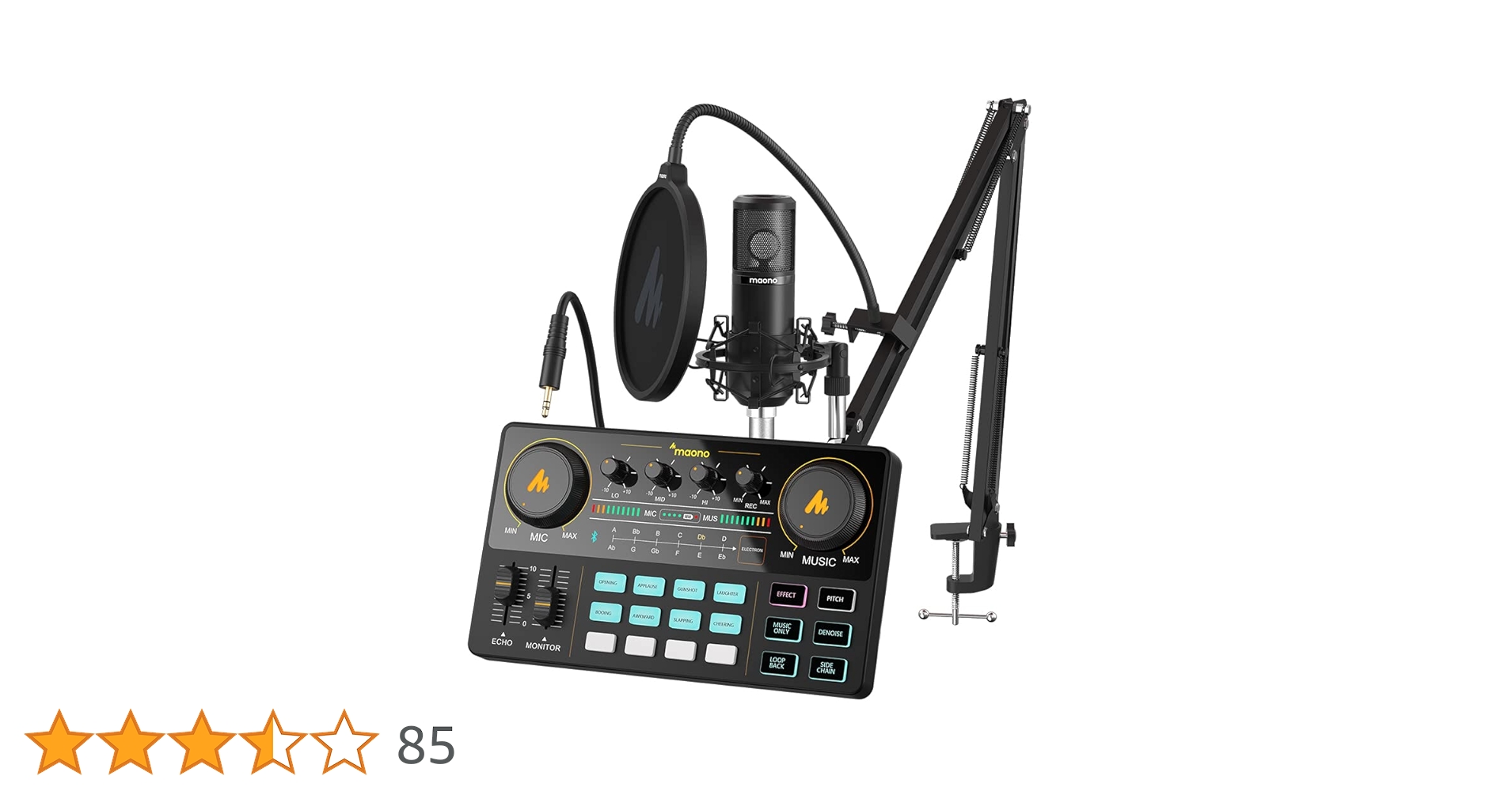 Amazon | MAONO オーディオミキサー インターフェース Mixer