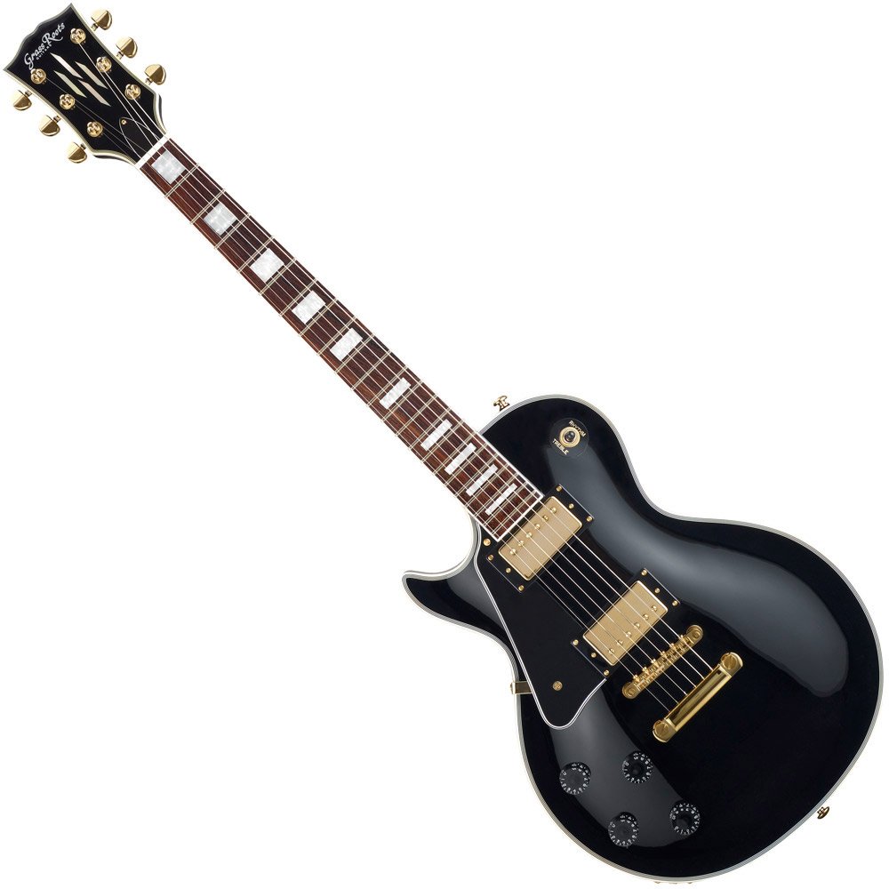 Amazon | GrassRoots G-LP-CTM/LH BK エレキギター 左利き 