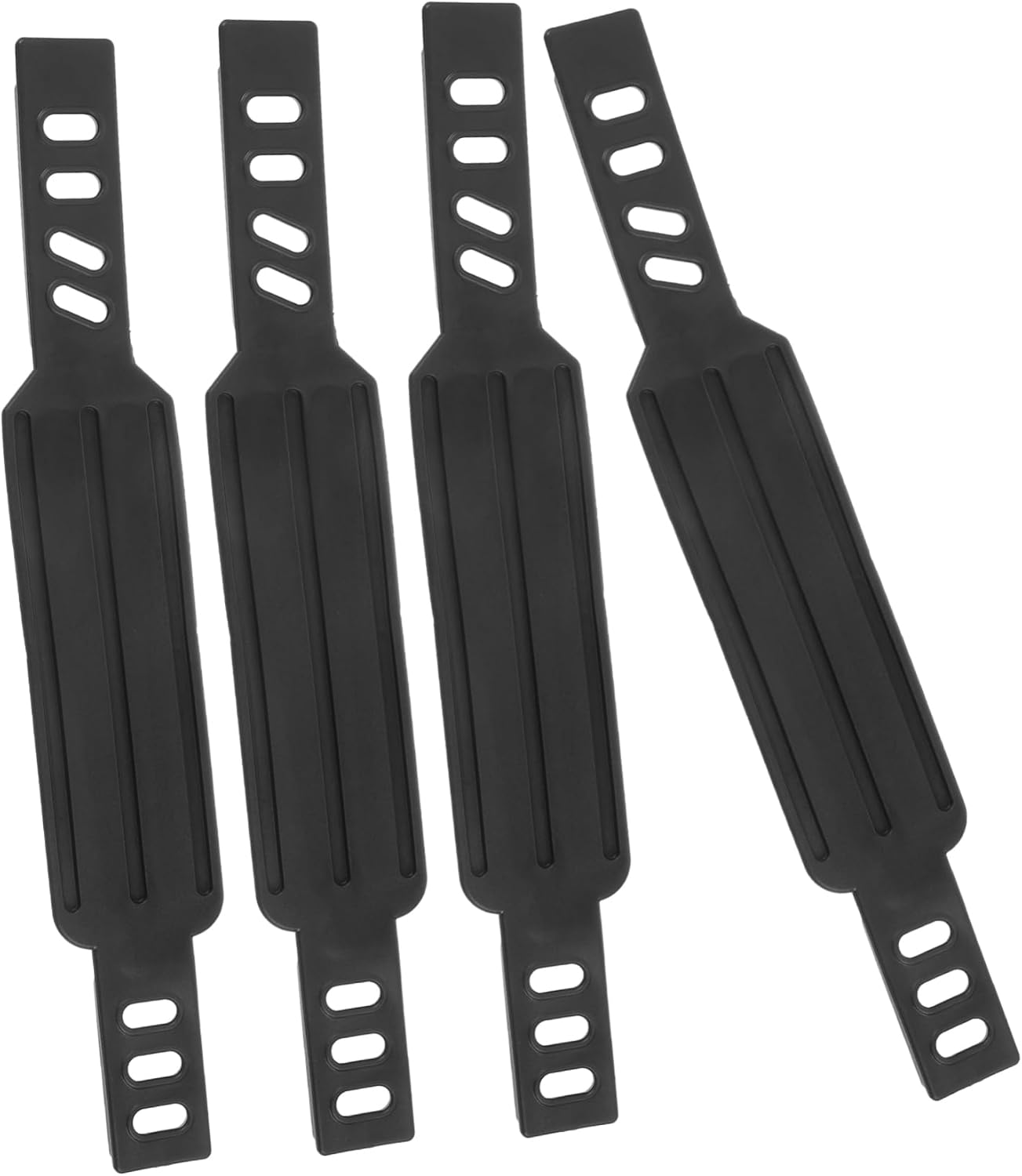 2Pairs Exercise Bike Pedal Straps of Durable Footrest Straps for Stationary Bikes Fit Comfortable and Wear Resistant Design Gym Accessory