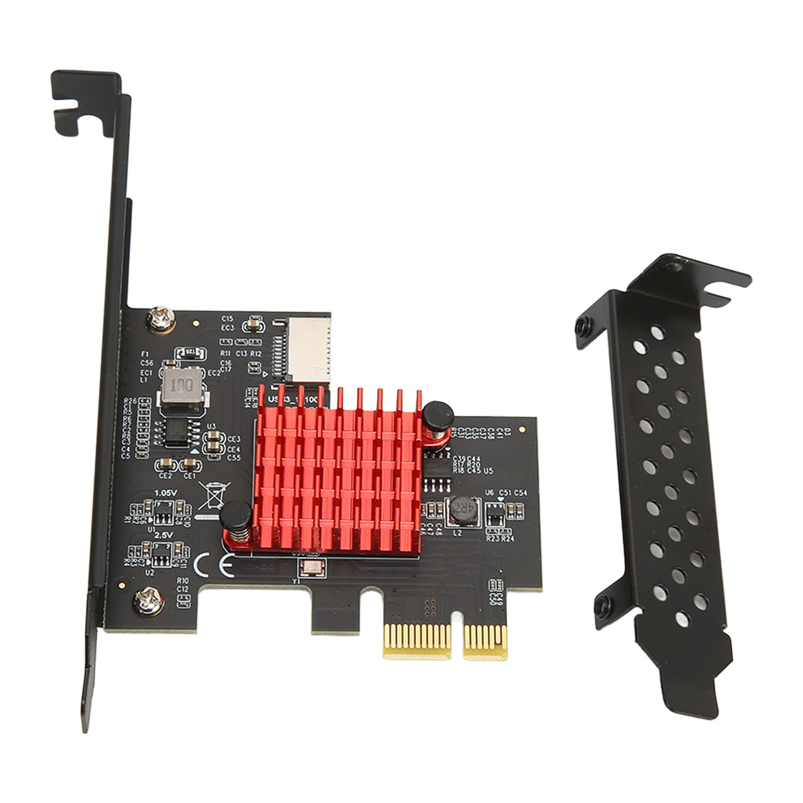 Carte d'extension USB 3.2 GEN2 type E pour connecter le Type-C du boîtier PC gamer - 8