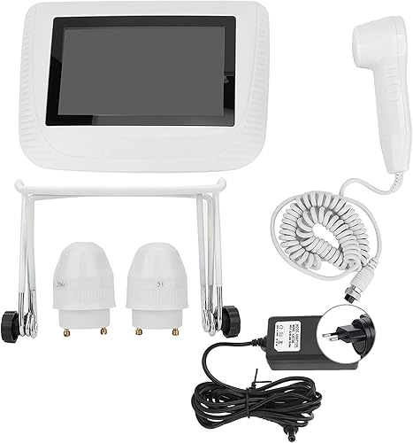 Miniatura 5 de Asixxsix Analizador de pelo de diagnóstico de piel, pantalla LCD de 5 pulgadas Detector de piel digital Probador de piel de cabello Analizador de