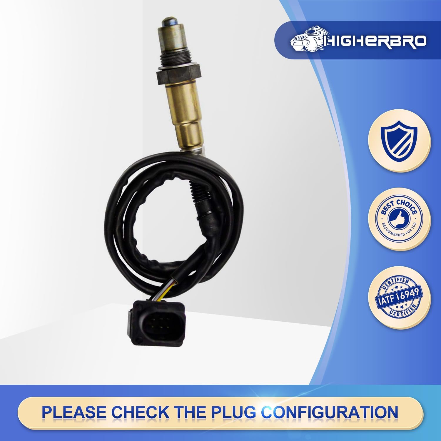 Upstream Oxygen O2 Sensor 1 for Mercedes-Benz C230 C280 C300 C350 CL63 AMG CLK350 CLK550 CLS550 E300 E350 E550 E63 AMG S Maybach S560/S600/S650 S63 AMG