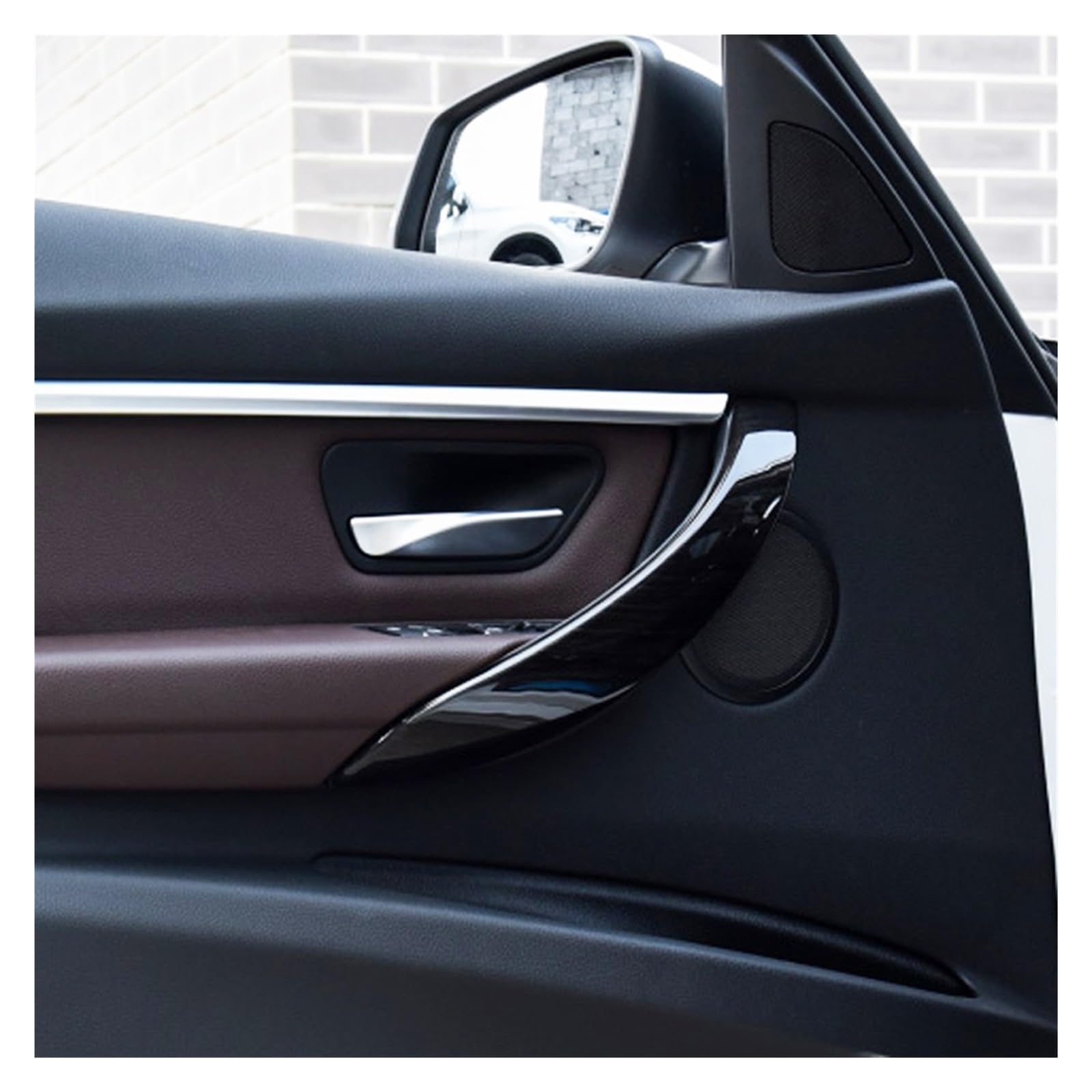 UAGFDFG Innen-Türgriffabdeckung Links/rechts Für BMW 3er/4er F30 F31 F32 F36 – 2013–2020 – PA6-Material