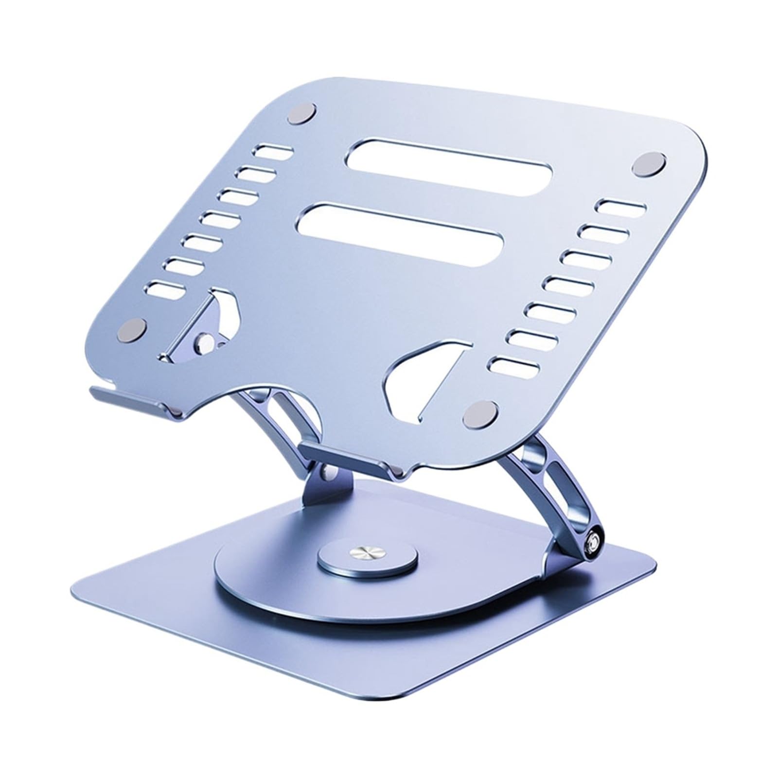 Supporto per notebook in lega di alluminio Supporto per notebook girevole a 360 ° Supporto per laptop Supporto per tablet