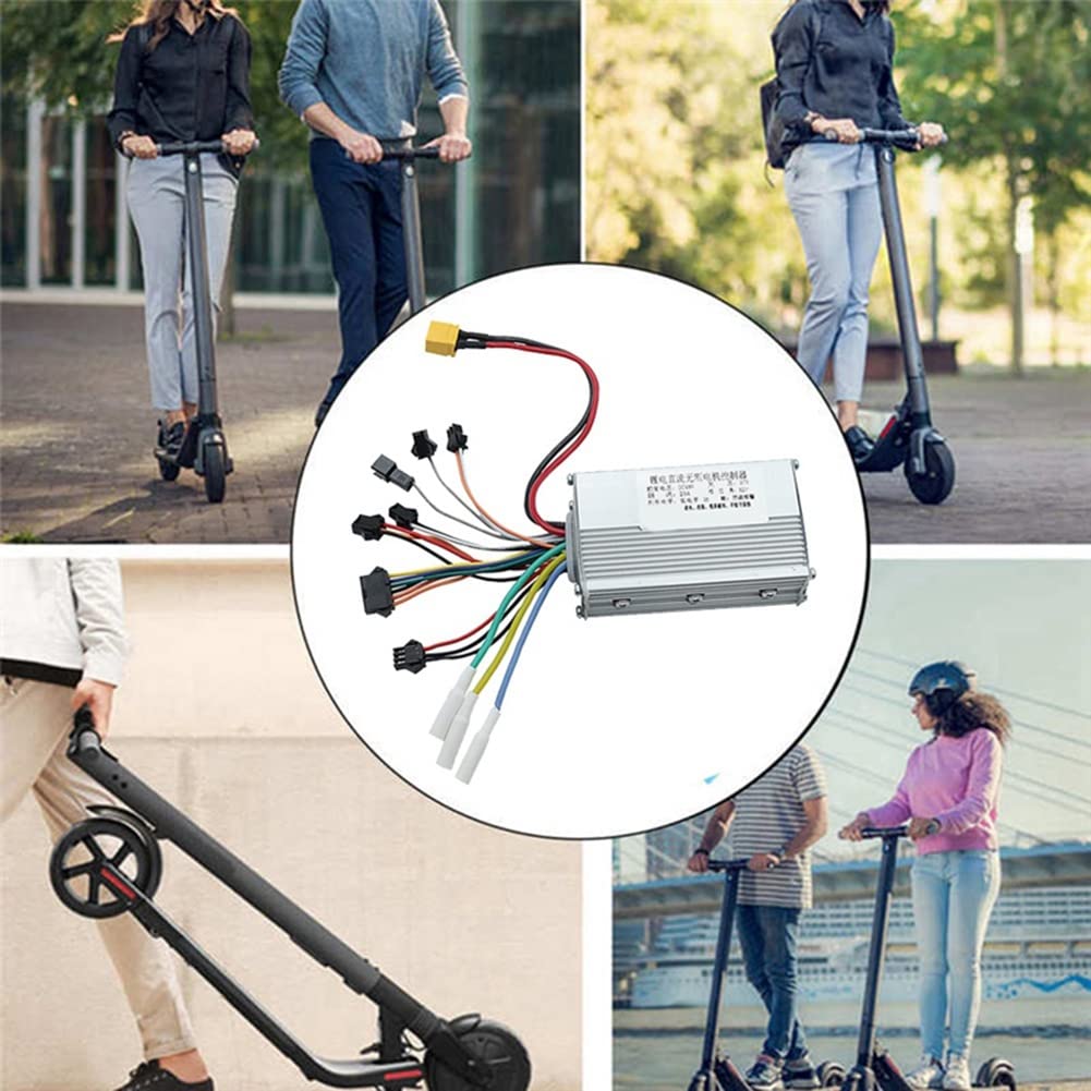para JP 48V 25A Controlador de motor sin escobillas + Kit de medidor de tablero de 36-60V para accesorios de patinete eléctrico JP