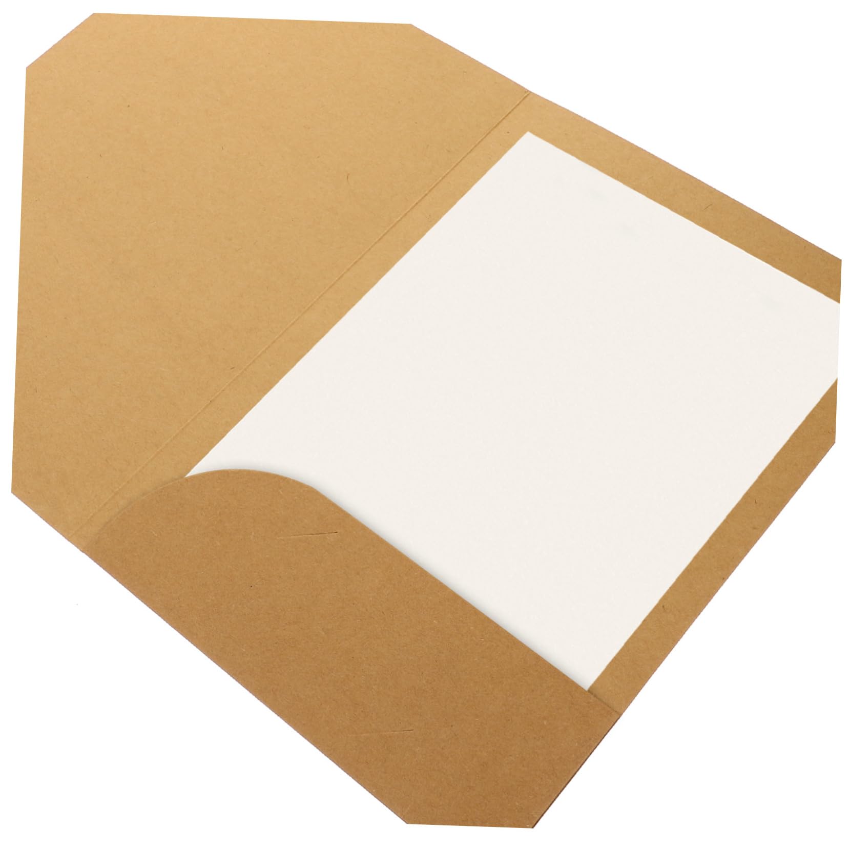 Angoily Cartella Portadocumenti in Carta Kraft A4, Set Da 20 Pezzi, Resistente All’usura Per Ufficio e Scuola, Cartella File Per Organizzazione Documenti e Presentazioni