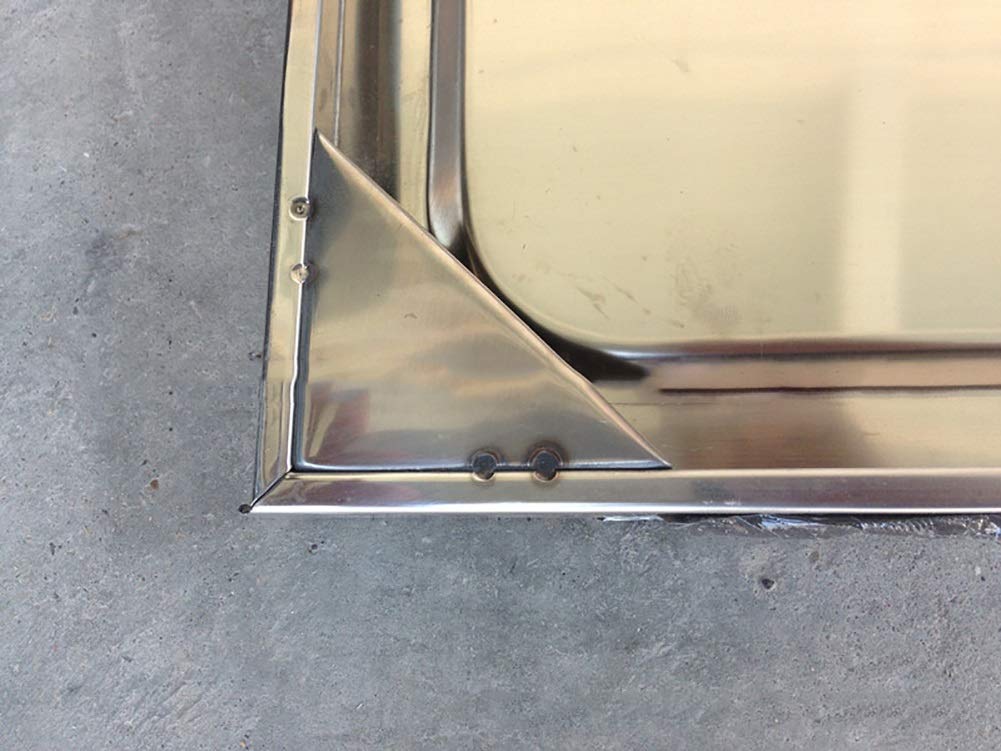 Carrello Di Stoccaggio per Carrelli Manuali Mobili, Catecart per Hotel in Acciaio Inossidabile da Cucina con Ruota Del Freno, 2 Carrelli Di Servizio per Ristoranti, Capacità Di Carico Di 150