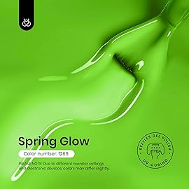 Beetles Green Gel Nail Polish, 15ML Light Green Jelly Gel Polish Soak Off UV Sheer Translucent Effect Spring Summer Gel French Nail Art Design Manicure Gift for Women