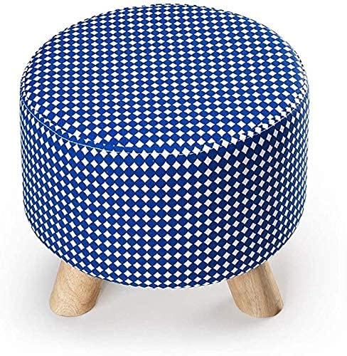 Repose-Pieds de Rangement en Tissu Petit Tabouret CHEWYNP