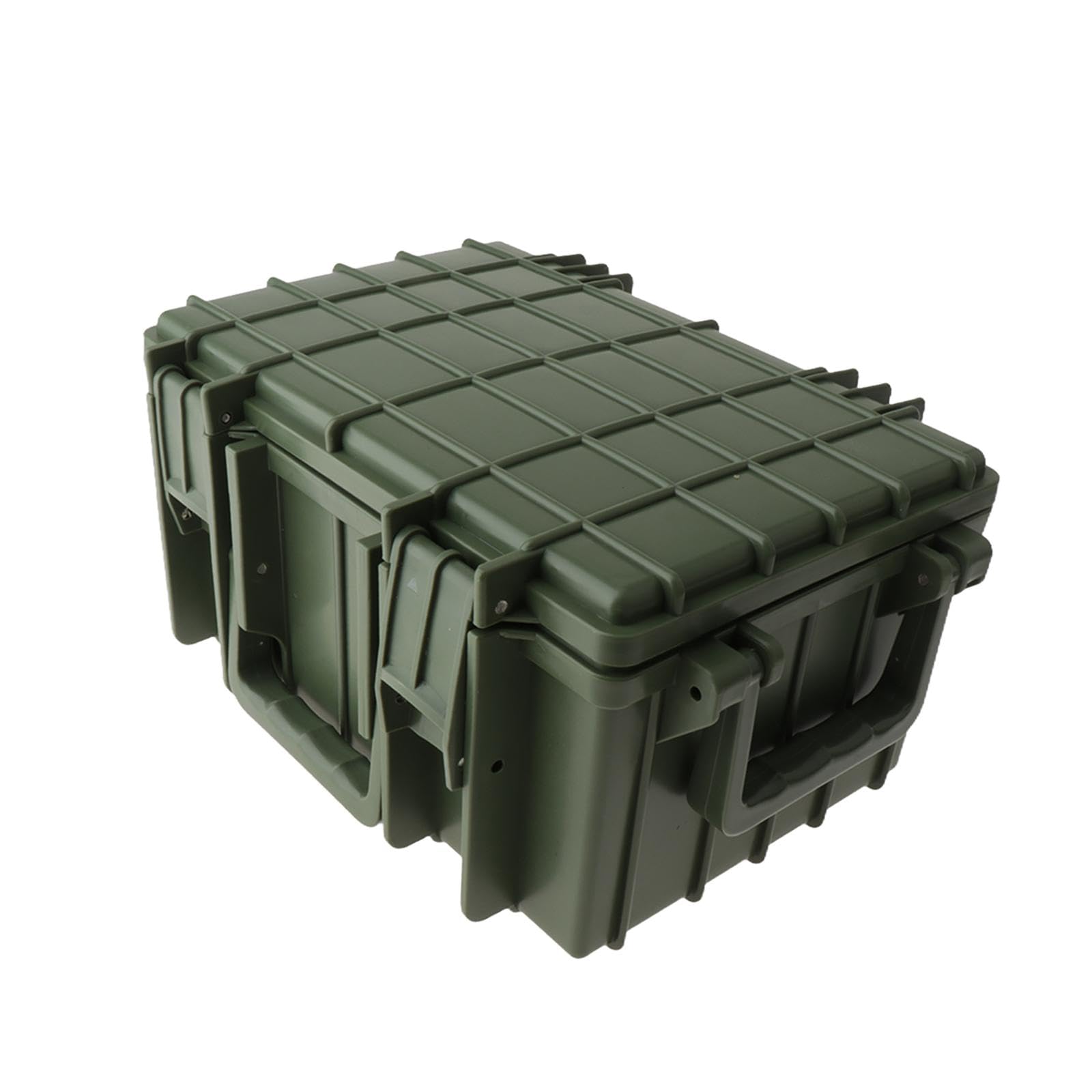 Caja de Almacenamiento Impermeable con Revestimiento de Espuma Protectora, Estuche Rígido Portátil con Asa, Estuche de Transporte a Prueba de Golpes C, 33.5 X 23.5 X 16 Cm