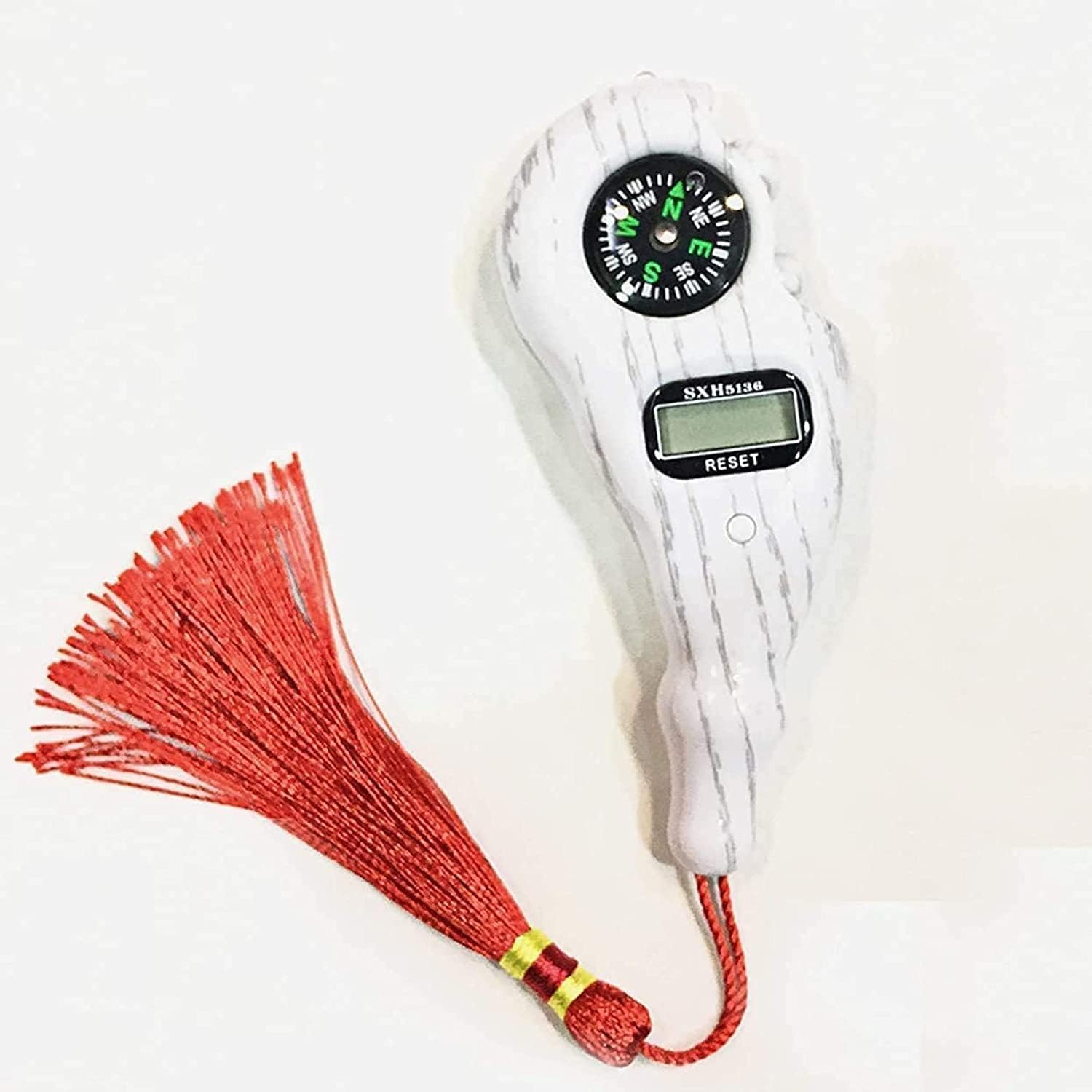 SUKEE Digital Finger Counter with compass for Pooja, Meditation Prayer Japa Mala | Portable Rotating Digital Counter (WHITE)-image-45