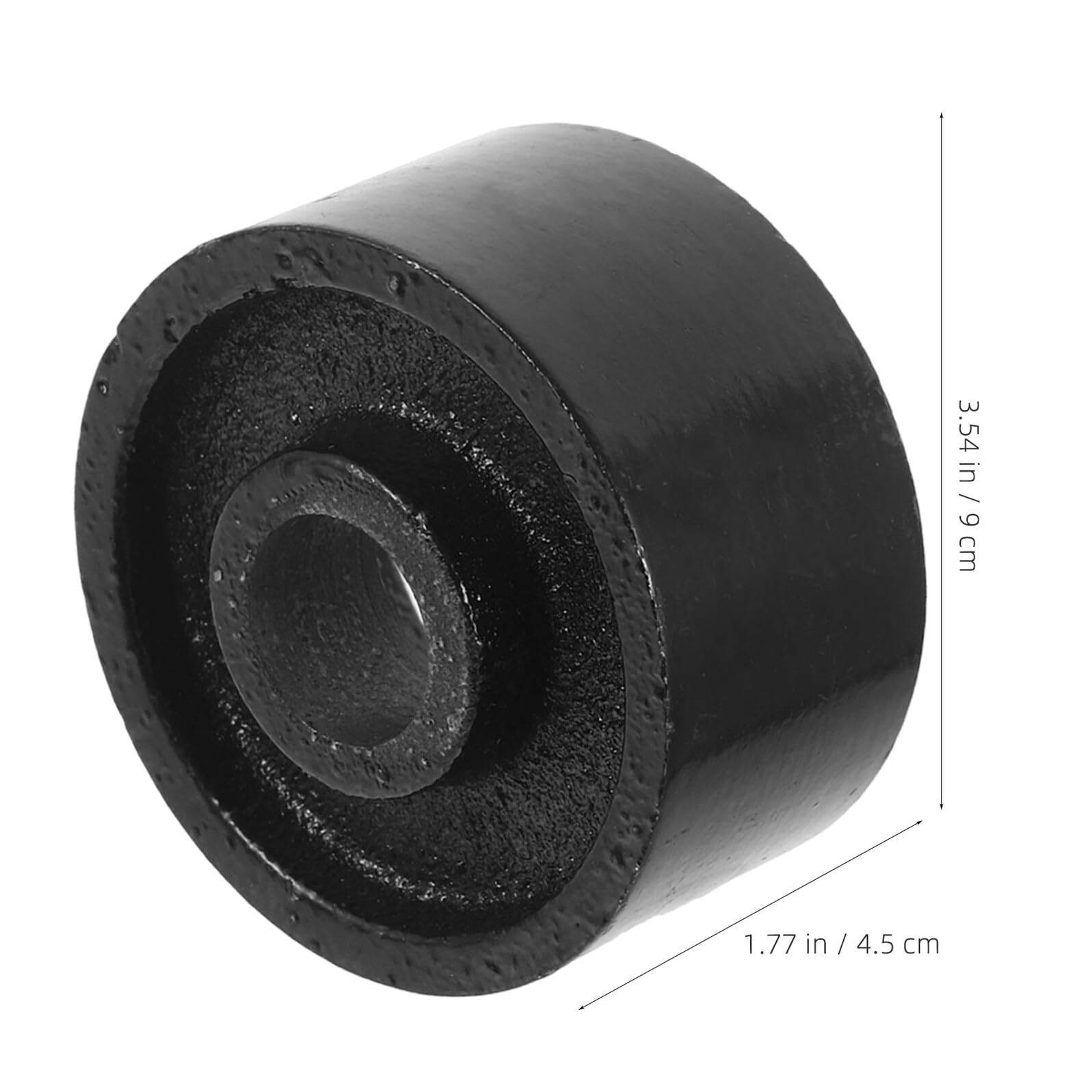 BETOOKY 3 Sztuki Metalowe Przednie Koła Do Podnośnika Hydraulicznego Zamienne Wysokowytrzymałe Łatwe Do Montażu Dla Podnośników Tonowych Z Luźnikiem Zwiększone Stabilności