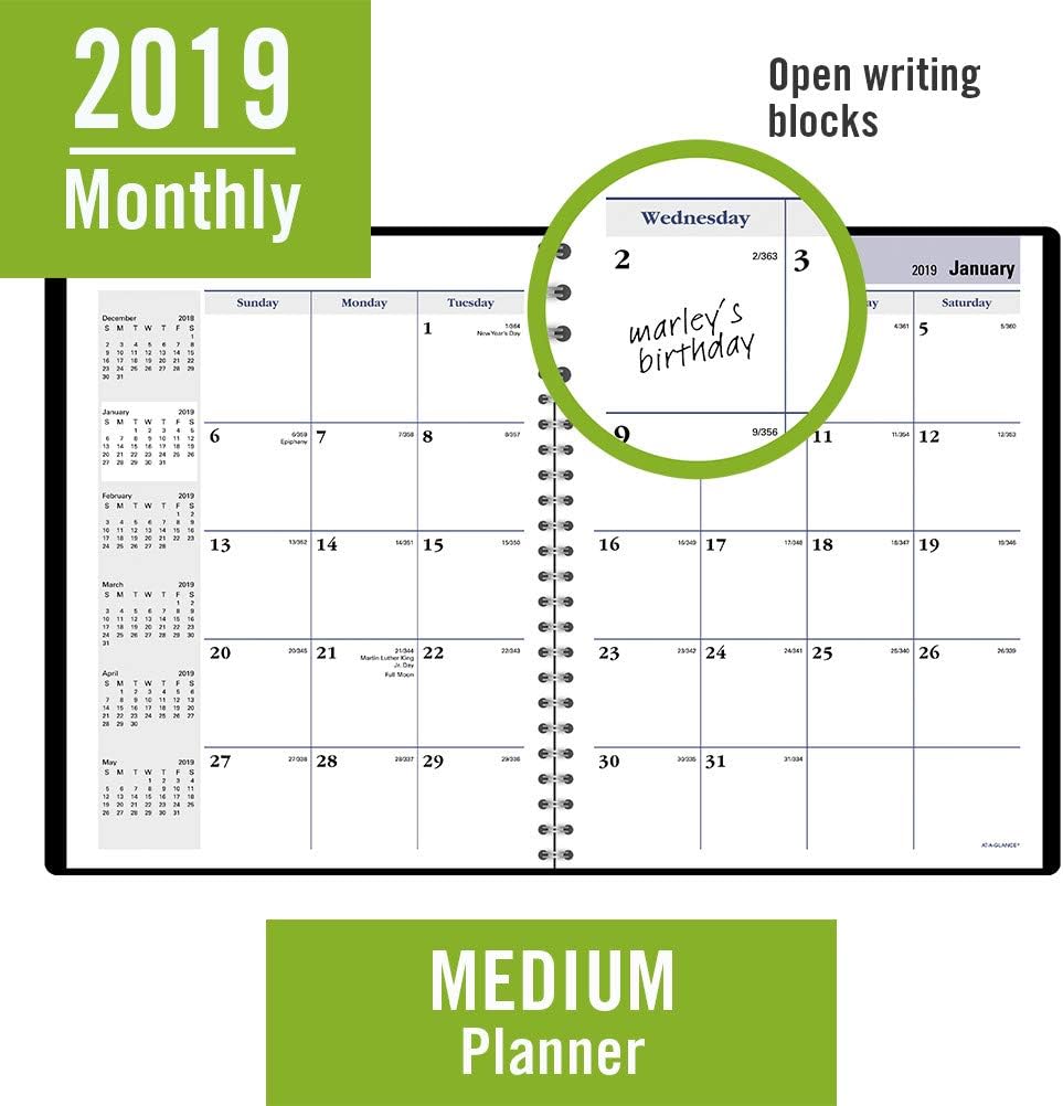 AT-A-GLANCE 2019 Standard Diary Daily Reminder