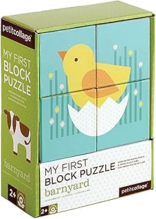 Petit Collage First Blocks, Barnyard