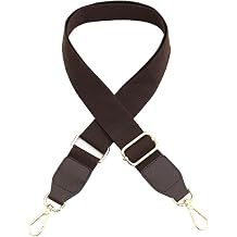 Purse Straps Replacement Crossbody 2pcs Purse Strap Bag Strap for Cross Body O Bag Belt Accessories DIY Women Shoulder Bag Handles Handbag Straps for BagNO.1060Dark Coffee,Silver