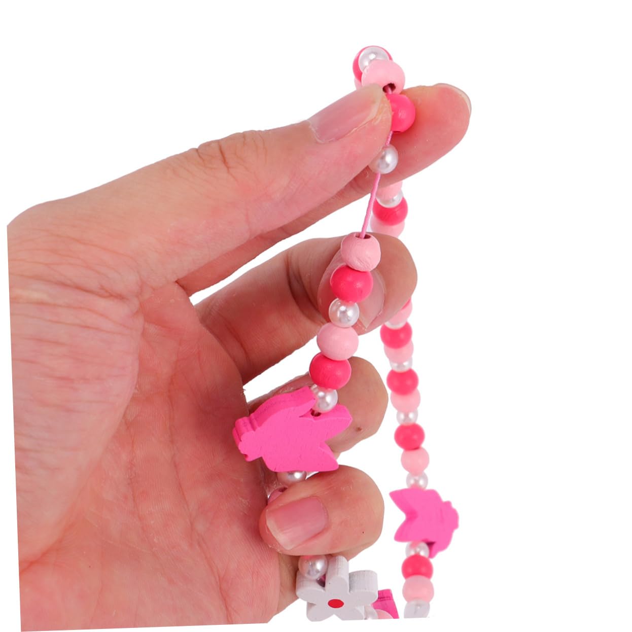 Toddmomy 5 Sets Beads Necklace and Bracelet Set Adorable Jewelry Birthday Parties Lightweight and Accessories for Christmas and Holidays