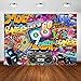 Produktbild Mehofoto 90er Jahre Thema Party Kulisse 7x5ft Hip Hop Graffiti Wand Photo Booth Kulissen Let's Go 90er Jahre Party Dekoration Fotografie Hintergrund