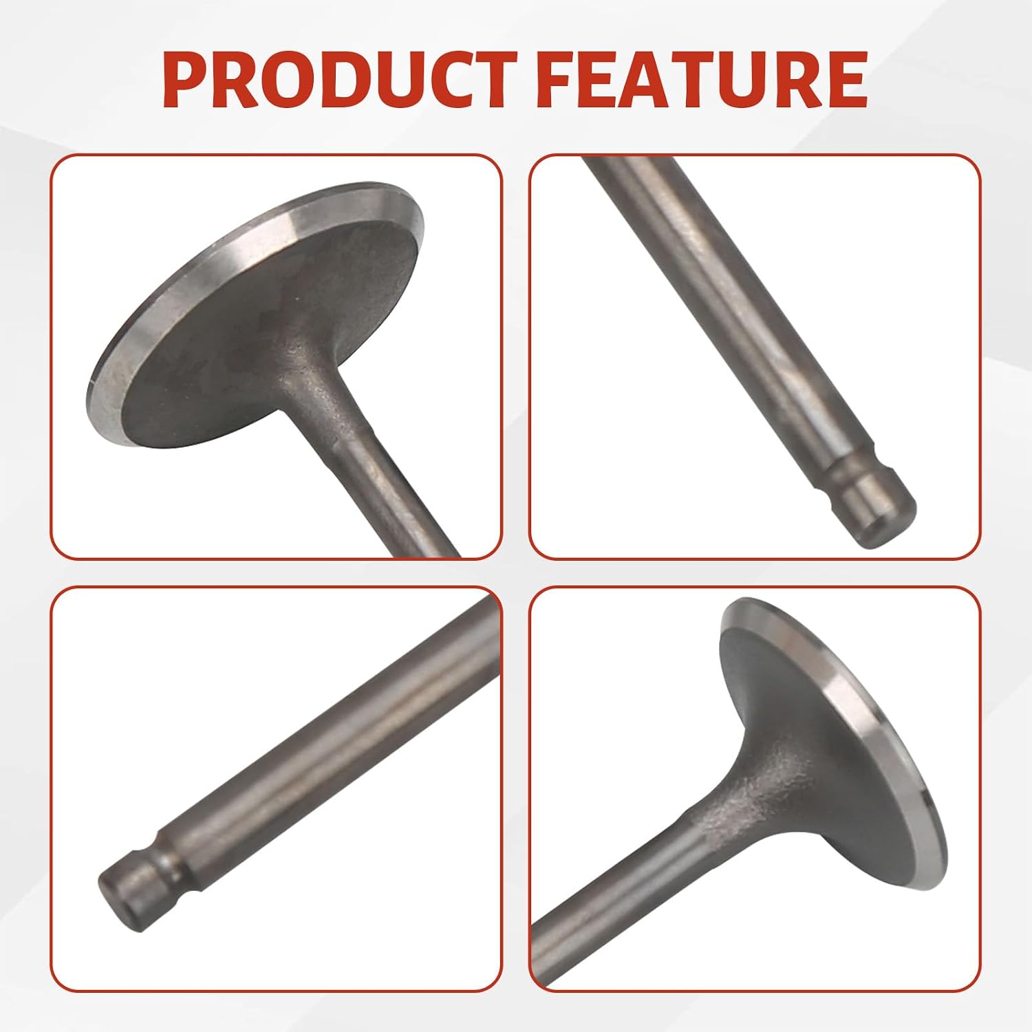 7T4Z-6507-B Exhaust and Intake Valve Kit Compatible with Ford Edge Explorer F150 Flex Mustang Taurus Transit 150 250 350 350HD Fusion Lincoln Continental MKT MKX MKS Mazda 6 CX9 Mercury Sable